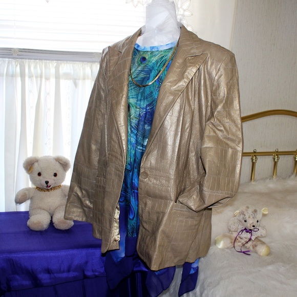Pelle Studio blazer by Wilson's Leather, NWT - Picture 1 of 7